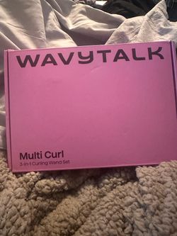 Wavytalk 3 in 1 Curling Wand Set, Multi Curl, Curling Iron Set with Heated Round Brush, Flat Iron Hair Straightener, 1 1/4 inch Curling Iron, Dual Vol