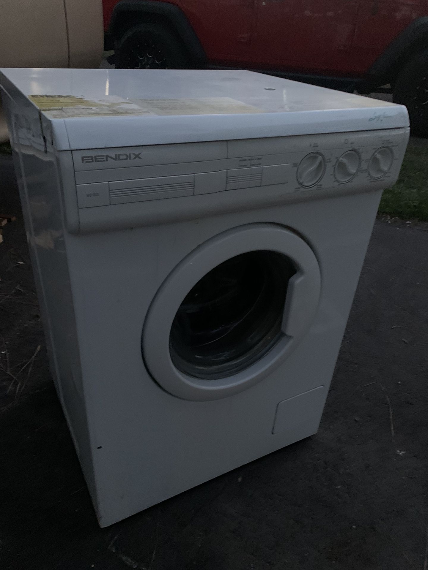 RV Washer Dryer combo - Bendix WD 802