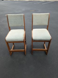 Solid Wood Bar Chairs