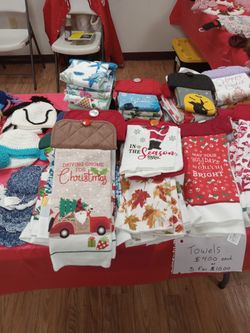 Hand /dish Towels Local Pickup Only  Over 100 Styles $5 Each