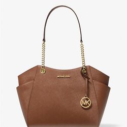 Micheal Kors Jet set leather handbag