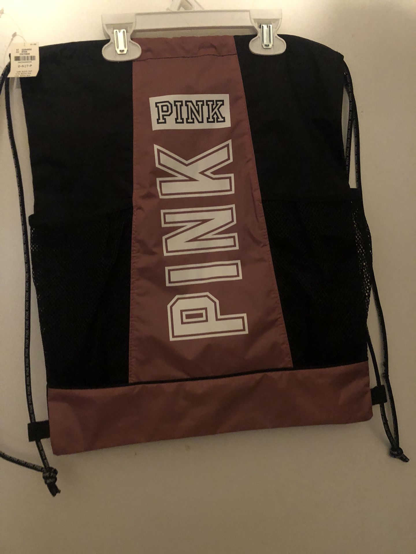 Pink & Black Backpack