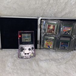 Gameboy Game Boy color handheld Nintendo with games