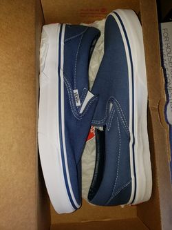 Van's classic navy blue