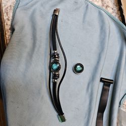 Torques Heart Pendant On Bracelet 