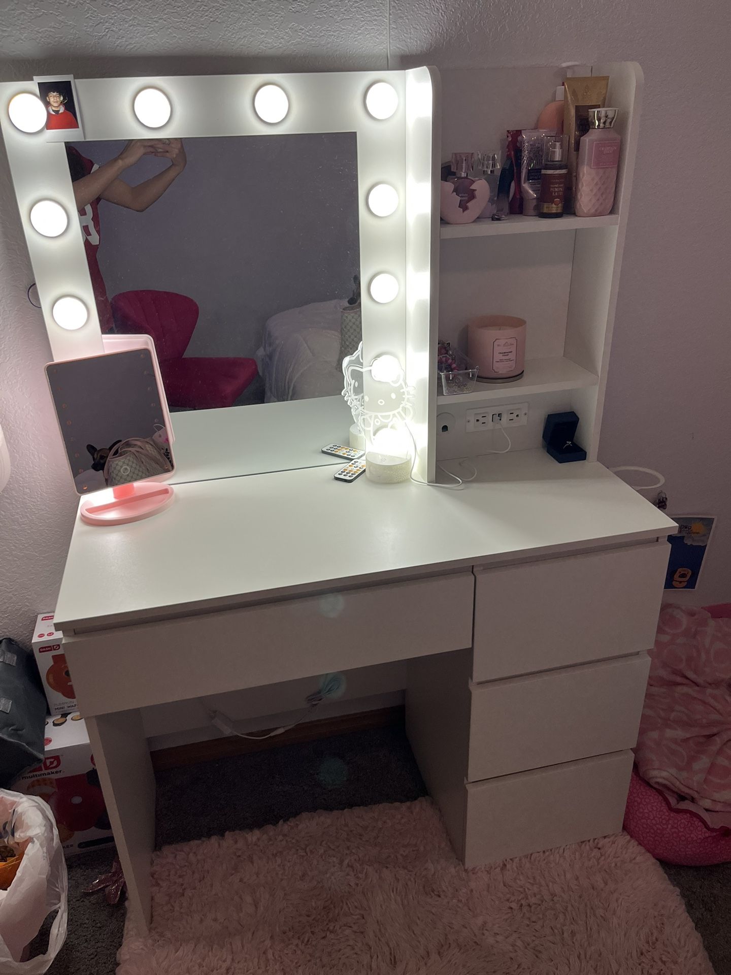 White Vanity