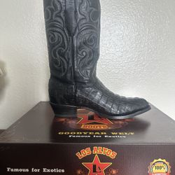 mens crocodile western boots