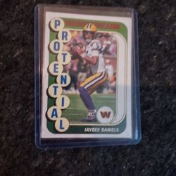 Jayden Daniells Rookie Card #3 Panini