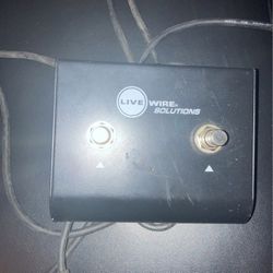 Live Wire Solutions Dual Latching Foot switch FSW223