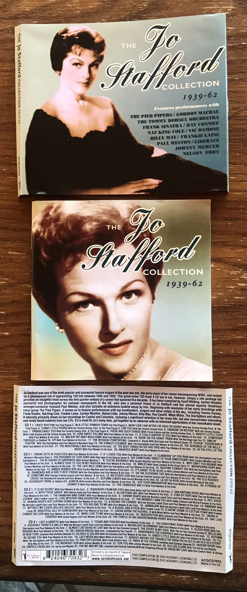 The Jo Stafford Collection 1(contact info removed)