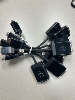 Dell DisplayPort to DVI Adapter Lot (Bulk – OEM Cables)
