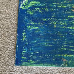 Wild Green Painting For Sale 
