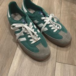 Green Adidas Sambas 