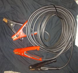 Booster Cables 10-12ft length Good Condition $10  Pick up Mckinney