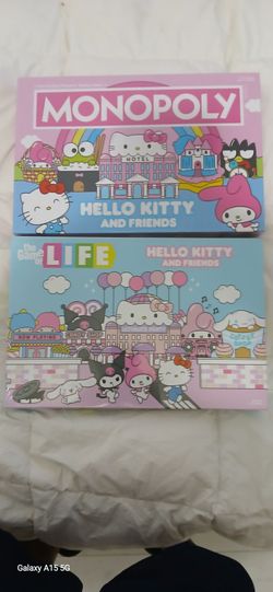 Hello Kitty MONOPOLY & Hello Kitty  LIFE