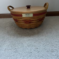 Longaberger, Popcorn Basket