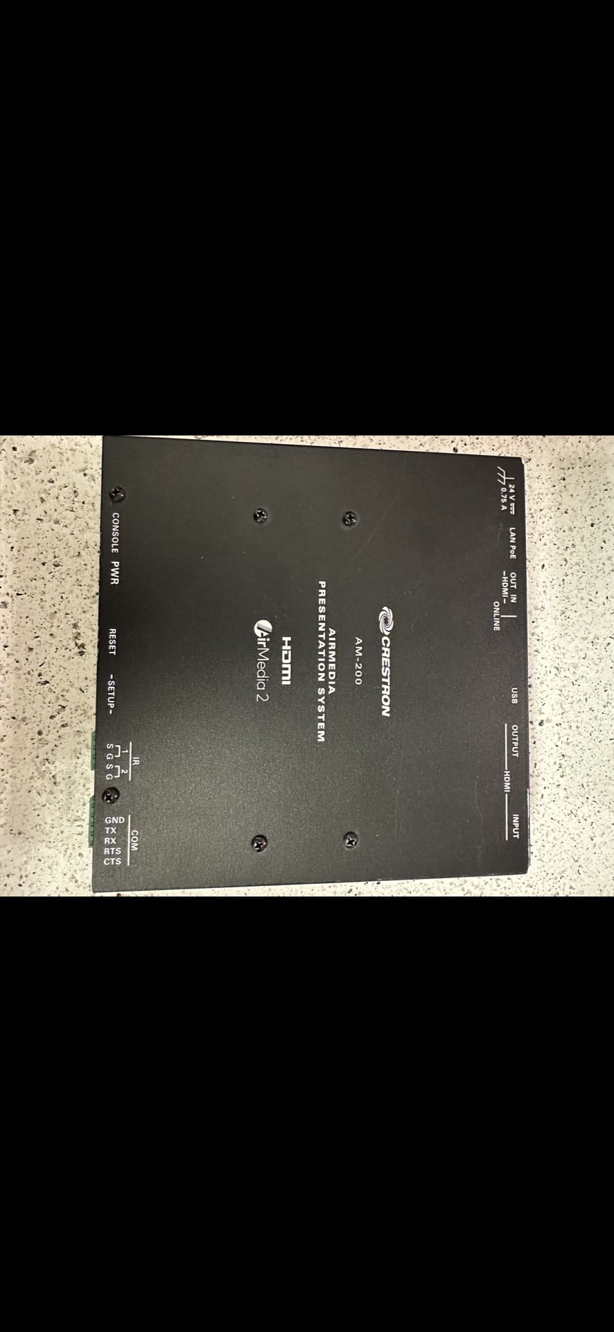CRESTRON AM-200 AirMedia Presentation System