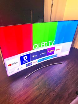 65”Samsung Curved QLED 4K 2160p UHD Smart HDR