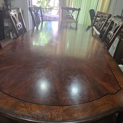 8 chair table must go asap, and free chest