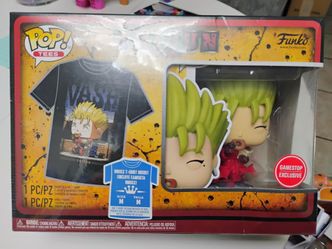 Trigun Funko pop with shirt