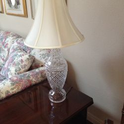 PAIR OF Waterford IRISH Crystal Lamps Reduced