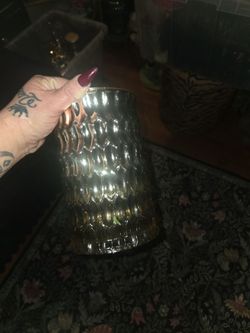 Gold vase