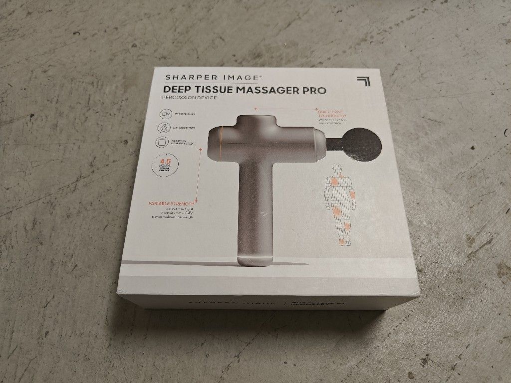 Sharper Image Deep Tissue Massager Pro