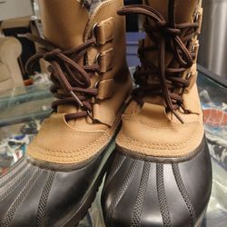 Sorel Kanaskis Insulated Caribou Boots SIZE 8