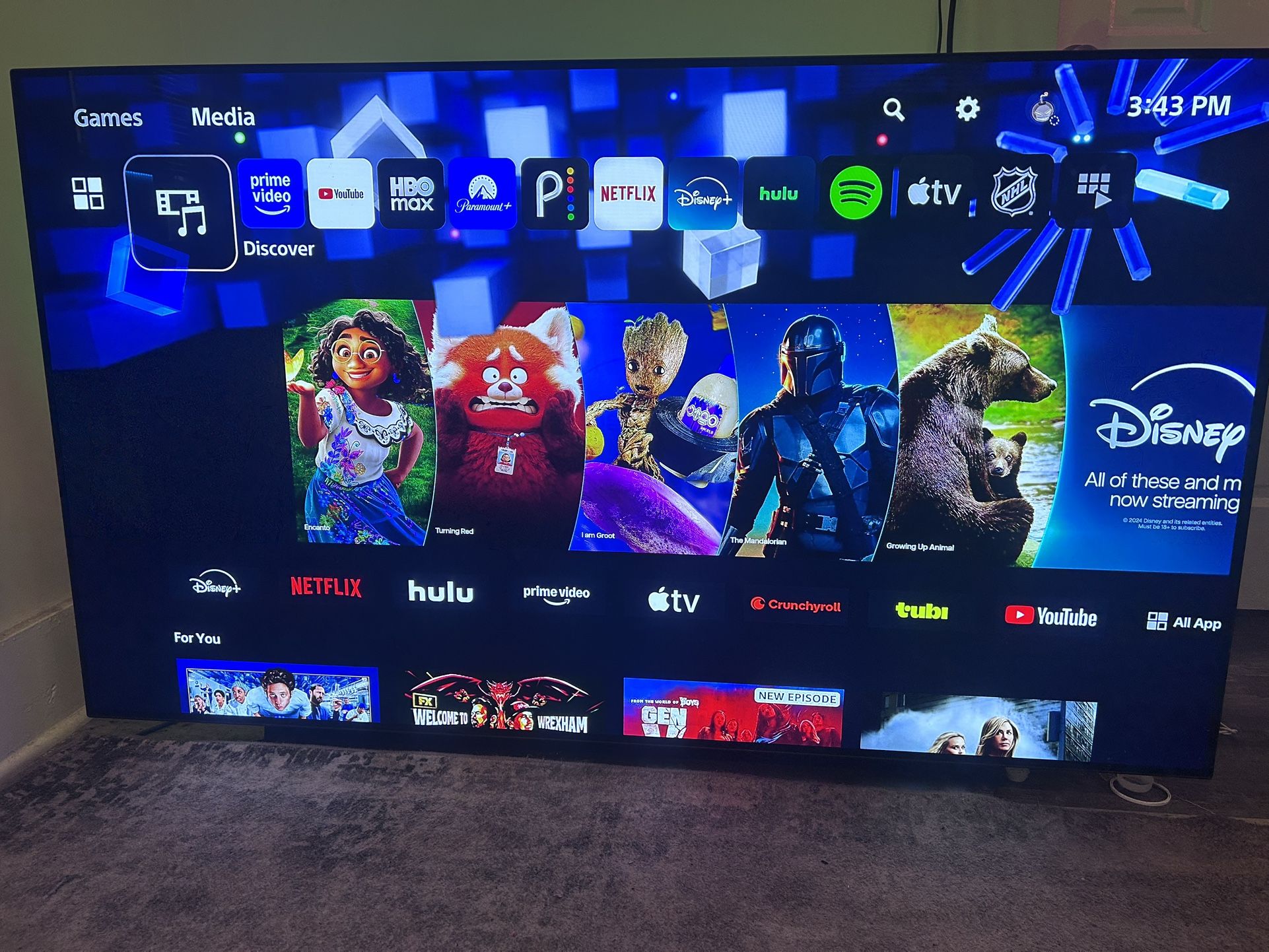 65" LG C1 OLED Flat Screen