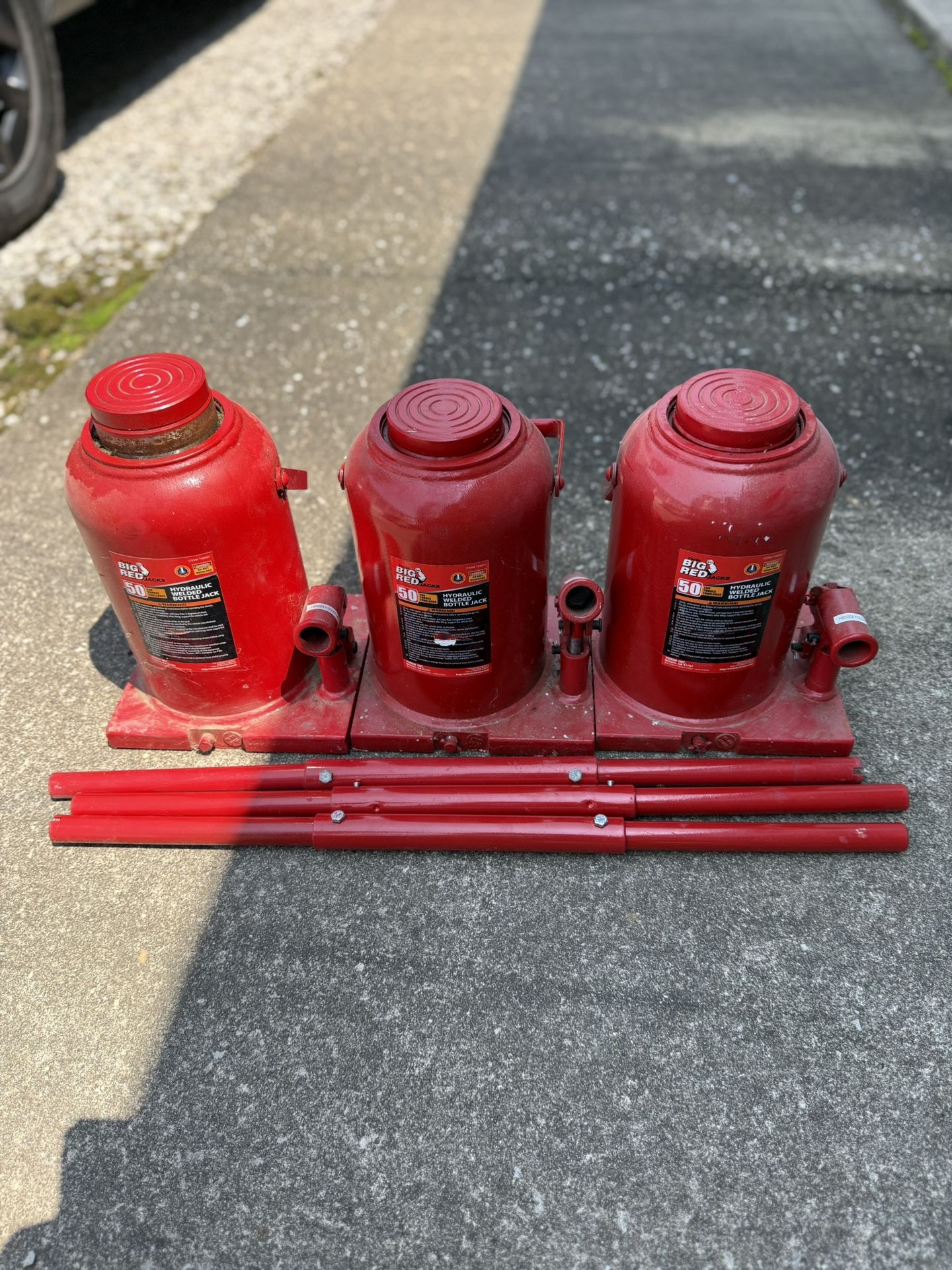 Big Red 50 Ton Bottle Jack