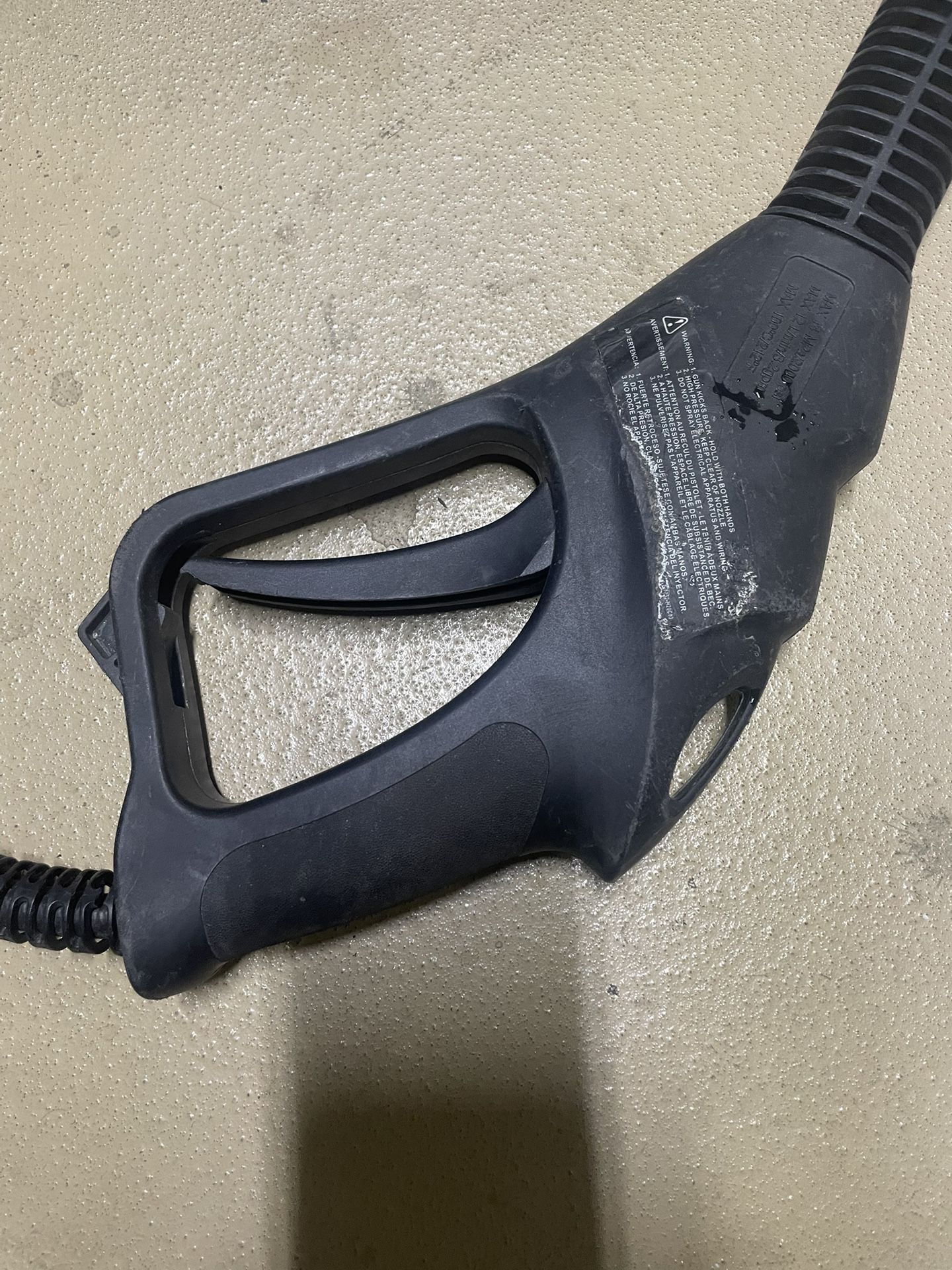 Powder Wash Gun With Hose