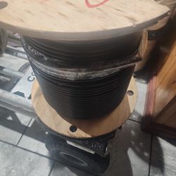 Wire # 2 THHN Str Cu SIM Bk 500R 