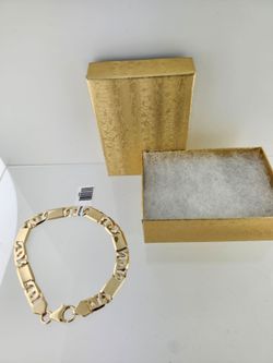 🌟14k Yellow Gold Solid Bracelet 🌟
