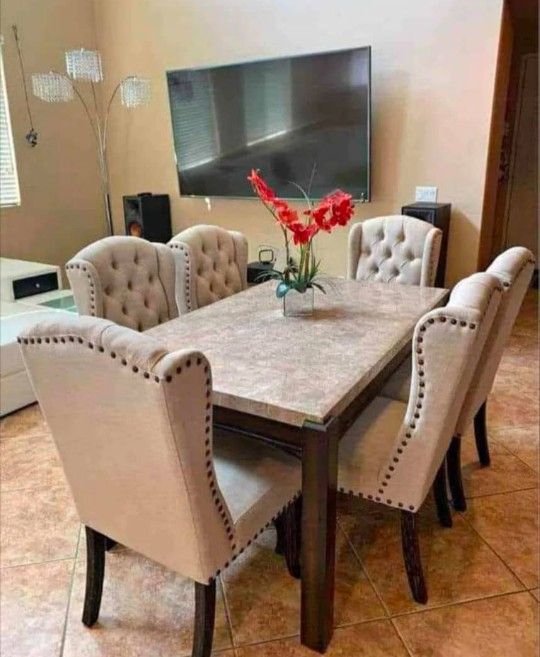 Dinning , Coffee Table And Chairs