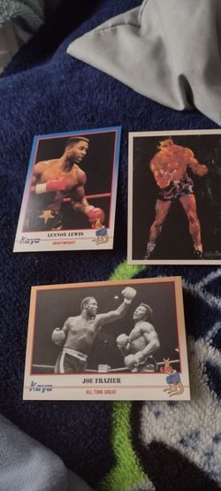 Boxing. Kayo/1991 Lennox Lewis, Joe Frazier, Mohammed Ali Cash porch pickup Redmond