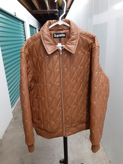 Supreme genuine leather jacket