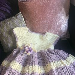 Hermoso Vestido gorra, Hecho A Mano