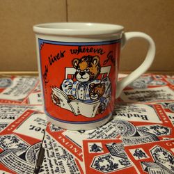 Vintage Grandma's Coffee Cup Ceramic