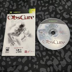 Video games Xbox obscure $150 firm disc and manual only 