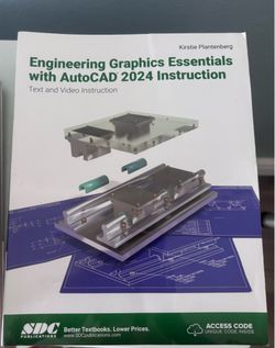 SDC Publications Engineering Graphics Essentials with AutoCAD 2024, Plantenberg