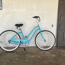 PHAT brand 26” Single Speed, Coaster Brake Beach Cruiser Bicycle 26 Inch Wheels And Tires Ready To Ride