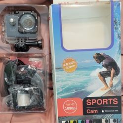Sports/Dash Cam 1080/720 Full HD Camera Video Or Photo