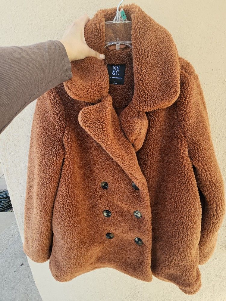 Women's Sherpa Jacket Size Medium