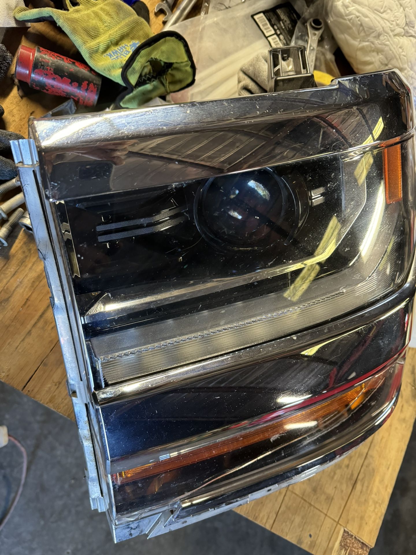 2018 Silverado OEM Driver Side Good Damage Head Light