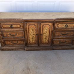 Stanley Vintage Nine Drawer Dresser 