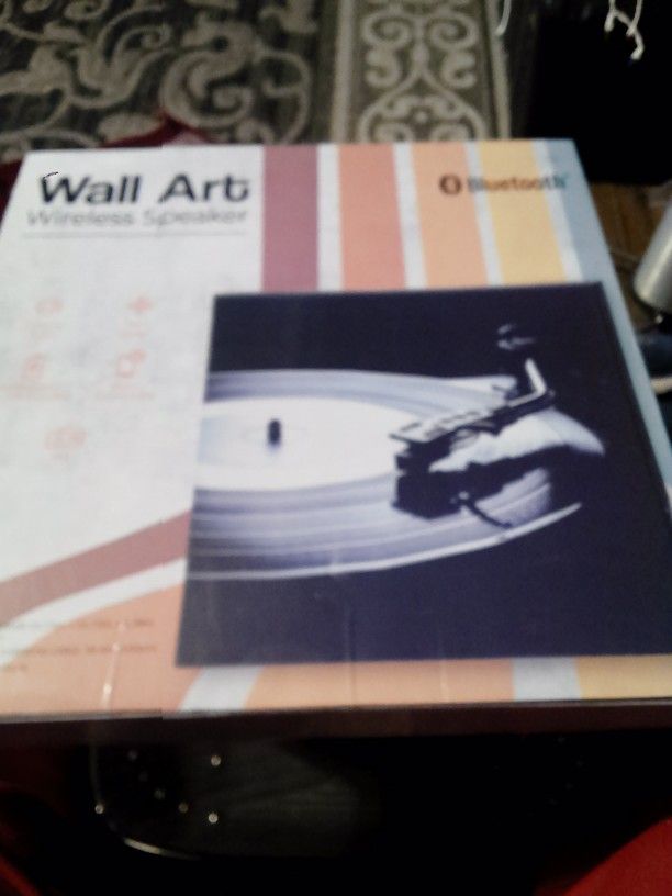 Wall Art Bluetooth Speaker.