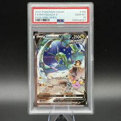 Pokemon Rayquaza V PSA 10