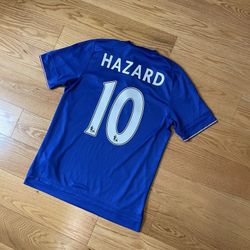 Adidas Chelsea EDEN HAZARD 2015/16 home jersey (Size Medium) 