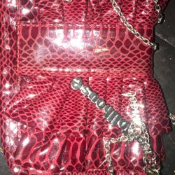 Red Alligator Bag 