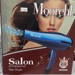 Moorehl Salon Professional Hair Dryer 